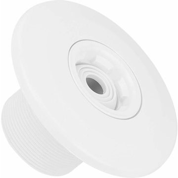 Buse de Jet de Piscine SONIATKIA, Buse de Massage Spa Rotative à 360 Degrés Accessoire de Retour de Mur de Piscine Blanc avec Filetage Mâle 2 Pouces
