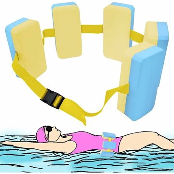 Ceinture de Natation WAHAISON de Flottabilité, Ceinture en Mousse EVA Réglable de Qualité Supérieure pour Enfants, Adultes et Débutants en Piscine