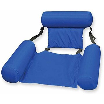 Chaise flottante, hamac aquatique gonflable, chaise longue de piscine flottante avec dossier, chaise longue de piscine flottante pour adultes
