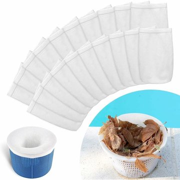 Chaussettes De Skimmer De Piscine, Chaussettes Skimmer Piscine, Prefiltre Skimmer Réutilisable Et Super Élastique Pour Panier De Skimmer, Filtre De