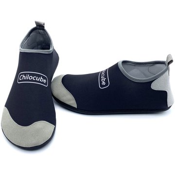 Chaussures de plongée rembourrées à semelle souple, noir m (tailles 36-37) - noirM(tailles36-37)