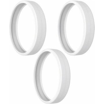 CIAFER Pneus de rechange pour piscine Polaris 280, composé souple adaptable en 3 pièces pour robot piscine Polaris 180, 280, 360, 380, C10, C-10, kueatily