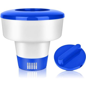 Cisea - 8 Pouces Distributeur Flottant, Distributeur de Chlore pour Piscine, Diffuseur de Chlore, Diffuseur Chlore Piscine, Diffuseur Flottant