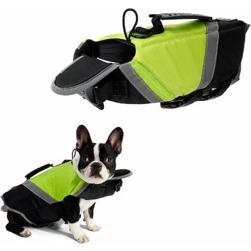 Gilet de Sauvetage pour Chien, Gilet de Sauvetage pour épargnant de Chien de Mode pour la sécurité de l'eau à la Plage, Piscine, Navigation de