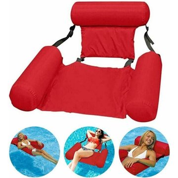 Cisea - Hamac de Piscine Fauteuil Inclinable Flottant Chaise Gonflable de Piscine Hamac d'eau Flottant Pliable hamac Flottant inclinable pour Adulte