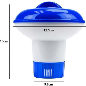 Piscine Spa Distributeur de produits chimiques Distributeur de piscine Piscine Spa Distributeur flottant Tablette flottante Chlore Boîte de