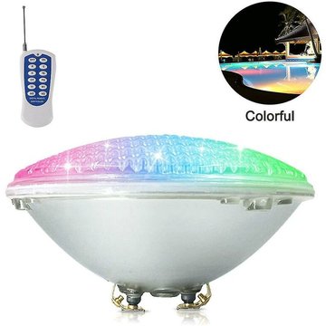 Éclairage de piscine ER-SIICE à LED, lumière de piscine 18W Par56 RGB, projecteur avec éclairage de piscine télécommandé