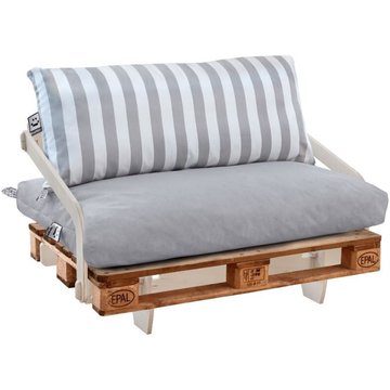 Structure pour canapé palettes HAPPERS pour jardin, terrasse et piscine - Individuel Bouleau