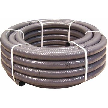 Couronne PVC semi-rigide à coller Ø50mm, 25m pour piscine - GRE Piscines