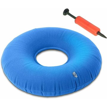 Llove - Coussin d'Assise Gonflable en Anneau Bouée Medicale - Soutien lombaire pour Hémorroïdes, Prostatite, Grossesse,Accouchement, plaies de lit,