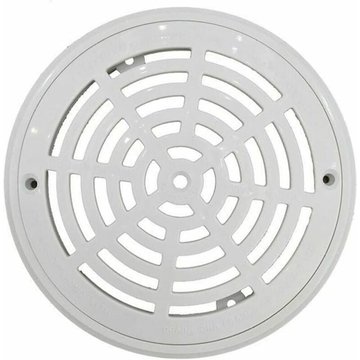 Couvercle de vidange de piscine NAXUNNN 8 pouces, plaque ronde d'aspiration principale pour piscine au sol, couverture de piscine, blanc