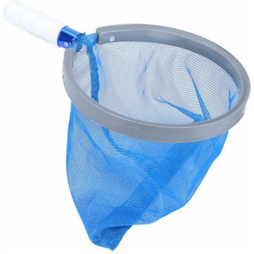 Écumoire de piscine LIVE HOUSE, râteau de nettoyage à poignée super résistante pour grands bassins de poissons, outil de nettoyage de feuilles