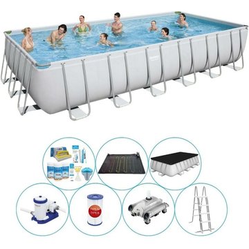 Piscine Bestway Power Steel Rectangulaire 732x366x132 cm - Offre