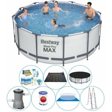 Deal de piscine Bestway Steel Pro MAX Ronde 366x122 cm - Maintenant plus abordable