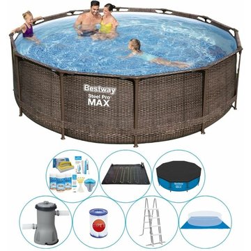 Offre de piscine Bestway Steel Pro MAX Rotan - 366x100 cm