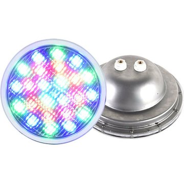 Led Piscine Submersible 24W12V rgb PAR56 Lumière Sous-Marine Lumière led IP68 Étanche 7 Couleurs Effet D'éclairage De Piscine [Classe énergétique