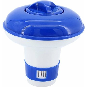 Diffuseur de Chlore Flottant, Distributeur de Chlore pour Diffuseur de Spa de Piscine Dispositif de Dosage Automatique de boîte de Drogue de Chlore