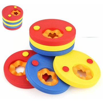 AYYQH - Disques de nage, Manchon de natation brassards en mousse pour les enfants, équipement de piscine, 6 comprimés - Versailles