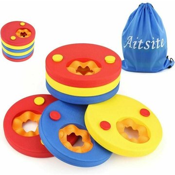 Disques de natation AYYQH, Manchon de Natation en Mousse pour Enfants, Brassards Piscine, Équipement de Natation