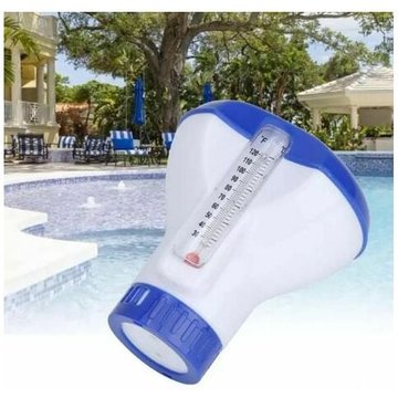 Distributeur de chlore flottant de 5 pouces, grande capacité à libération réglable, doseur de flotteur de doseur de chlore pour piscine intérieure