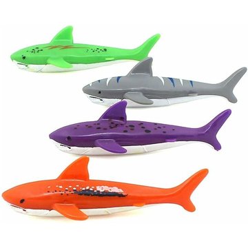 TUMALAGIA Jouet de Plongée Piscine Sous-Marin Requin Torpille Lance, Lot de 4