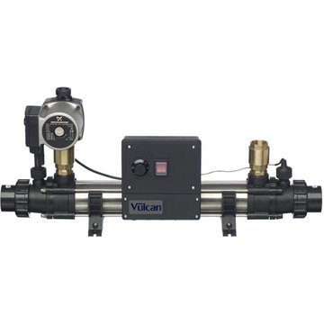 Échangeur de chaleur piscine Vulcan total titane à contrôle analogique 25 kW Elecro