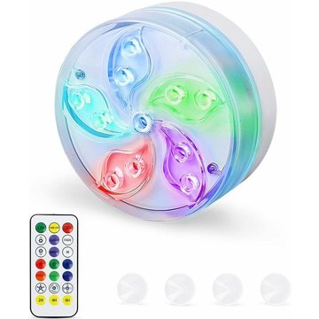 Eclairage Piscine led, Lumière led submersible Étanche IP68, 11 Couleurs Sous-Marines Lumiere Piscine avec Télécommande , Utilisé pour led Piscine