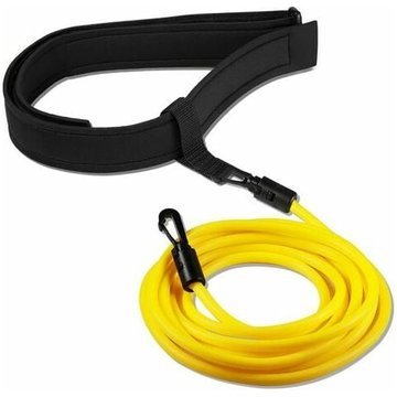 Elastique de Nage Piscine Réglable, 4M Ceinture de Natation Résistance, Elastique Natation Enfants Adultes Professionnels, Ceinture de Nage,