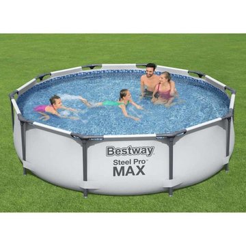 Ensemble de piscine Steel Pro max 305x76 cm KALISSE