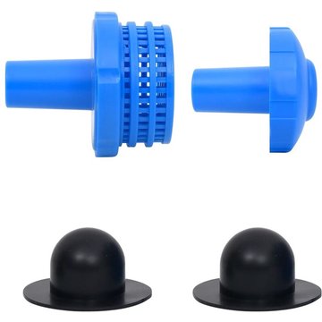 Élégant-Stil Ensemble de crépines de piscine KALISSE hors-sol 30 mm, pour Salon/Jardin, Montage facile, 0,21 Kg