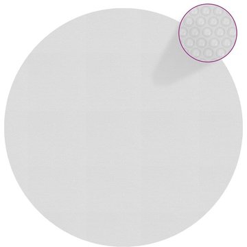 KALISSE Élégant-Style Film solaire pour piscine flottant en PE 210 cm Gris, pour salon/jardin, montage facile, 0,8 kg