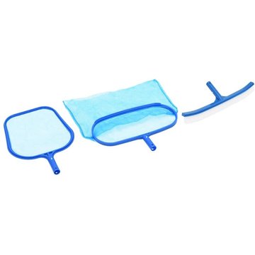KALISSE Elegant-Stil Kit d'entretien de piscine 3 pièces, pour Salon/Jardin, Montage facile, 1,65 Kg
