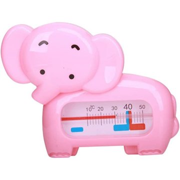 Thermomètre de bain Elle pour bébé, éléphant dessin animé, thermomètre flottant pour piscine et baignoire, jouet pour nourrissons, essentiels pour bébé