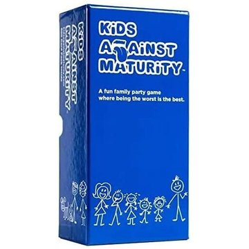 FVO - Enfants contre la maturité : Jeu de cartes pour enfants et familles, super amusant hilarant pour une soirée de jeu en famille.