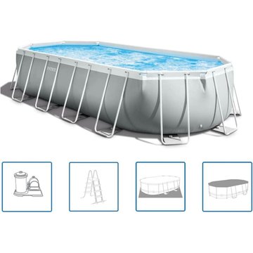 Piscine ovale 610x305x122 cm Intex Piscine 26798GN
