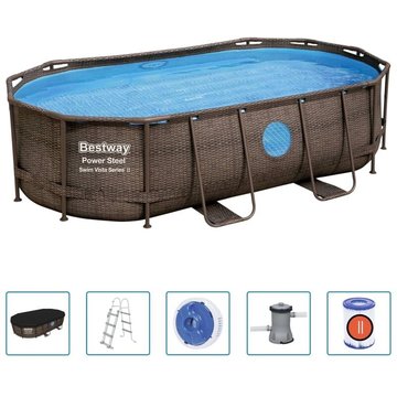 Ensemble de piscine Power Steel 427x250x100 cm Bestway