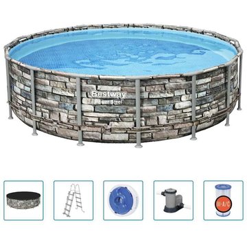 Ensemble de piscine Power Steel 488x122 cm Bestway