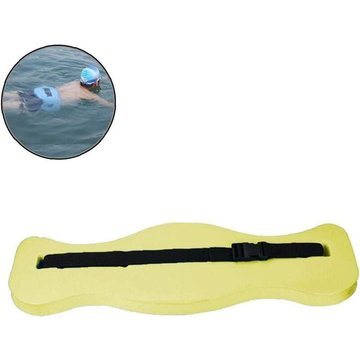 Eva Ceinture De Natation Retour Flottant Ceintures en Mousse De Bain Flottant Ceinture De Formation Débutant pour Les Adultes Et Les Enfants (Jaune)