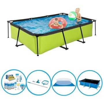 Exit - Piscine Lime - Frame Pool 300x200x65 cm - Pack de piscine - Vert