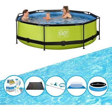 Exit - Piscine Lime - Frame Pool Ø300x76cm - Ensemble de piscine - Vert