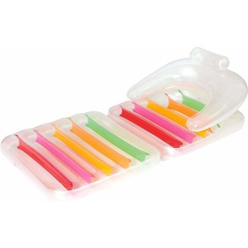 Fauteuil piscine chaise longue pliante WAHAISON High Fashion 201 x 89 cm