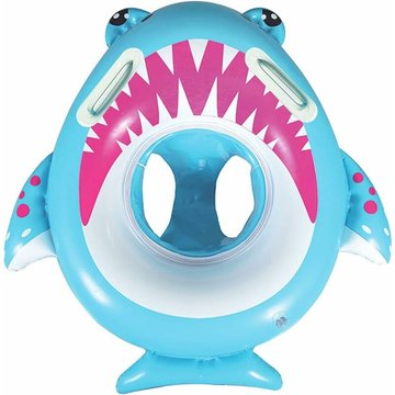 Anneau de Natation Requin Bébé Siège De Piscine Requin en Forme de Bébé Piscine Flotteur Jouet de Bande Natation pour Enfants et de bébé,Bébé Piscine