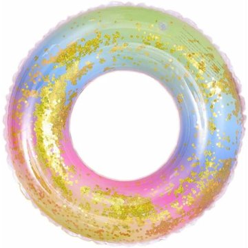 Baby Natation Float, Bague de Bain bébé Gonflable, Piscine de bébé Float, Bague de Bain d'aisselle bébé Gonflable, Piscine Transparente Flottant