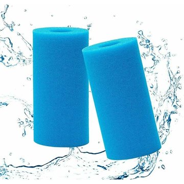Filtre de Piscine en Mousse Éponge Filtrante, Mousse pour Filtre Piscine, 1020cm 2 pièces
