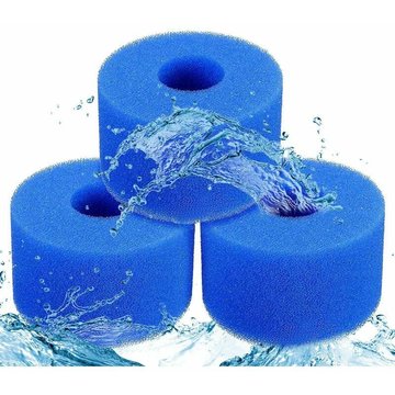 Filtre éponge SWYEOOT Autre accessoire pour piscine 3 pièces (Bleu)