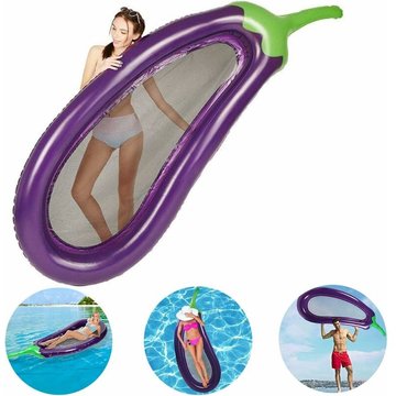 Hamac Gonflable Flottant de Piscine en PVC, Sofa Lounger d'Airbeds QDRECLOD pour Piscine