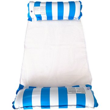 Flottantes Hamac Gonflable Bouées et Matelas gonflables Hamac Flottant Chaise Longue Flottantes Portable Flotteur Ultraléger Gonflable pour Piscine