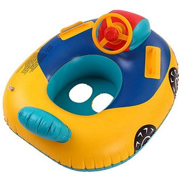 Flotteur de natation pour bébé avec poignées siège de sécurité gonflable enfants siège de flotteur de natation anneau de piscine de voiture pour 1-5