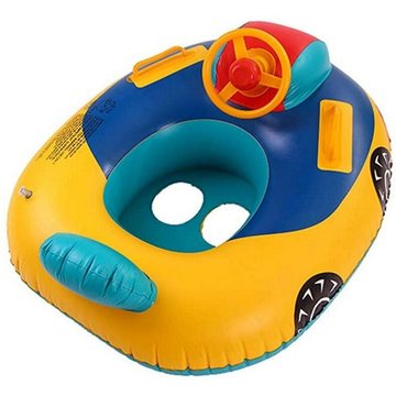 Flotteur de natation LEISEI pour bébé avec poignées, siège de sécurité gonflable, anneau de piscine voiture pour enfants de 1 à 5 ans, flotteur de piscine