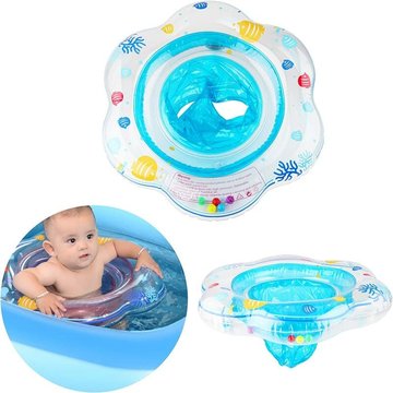Pesce - Flotteur de Natation pour bébé,Anneau Flottant Gonflable pour bébé avec siège de sécurité pour Tout-Petit/Nourrisson de 6 à 36 Mois,Anneau de